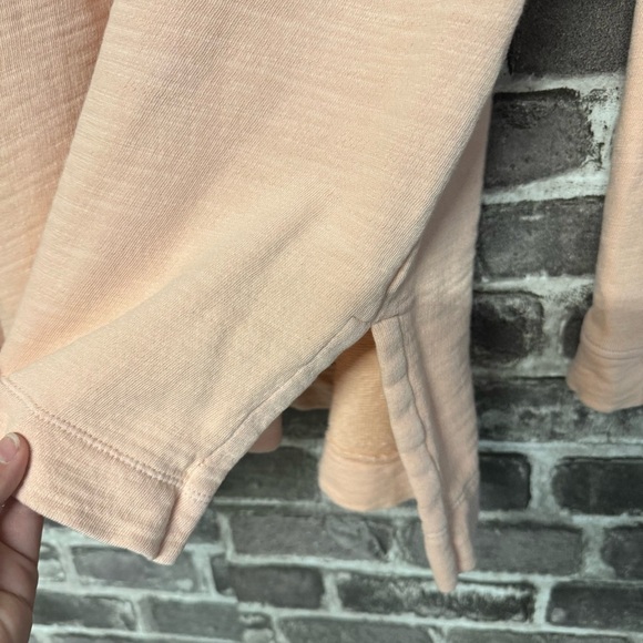 J. Jill PureJill vneck sweater top pink organic cotton - Picture 9 of 9